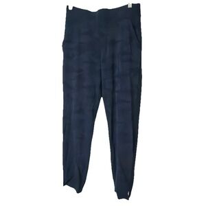 ATHLETA Brooklyn ankle pants Camo Navy blue Size 8 TRAVEL Easy care